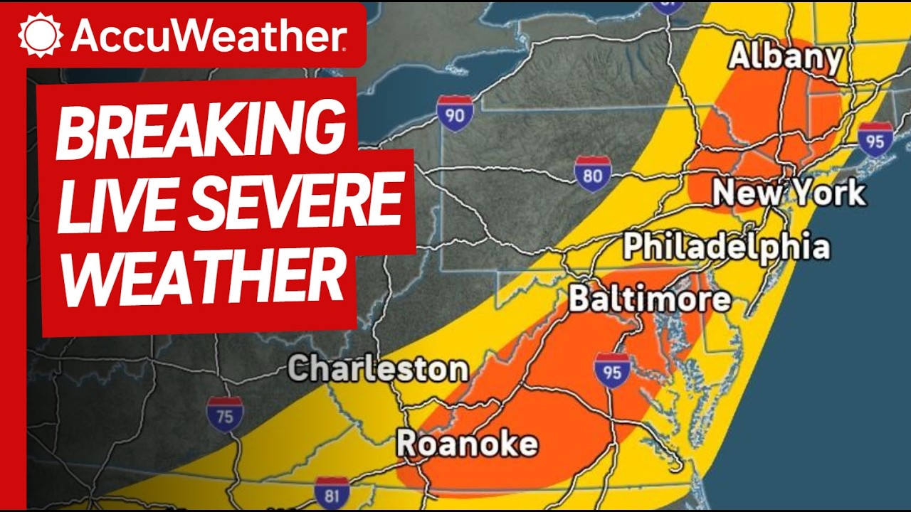 LIVE: Severe Weather / Tornado Coverage With Storm Chasers - Northeast June 12