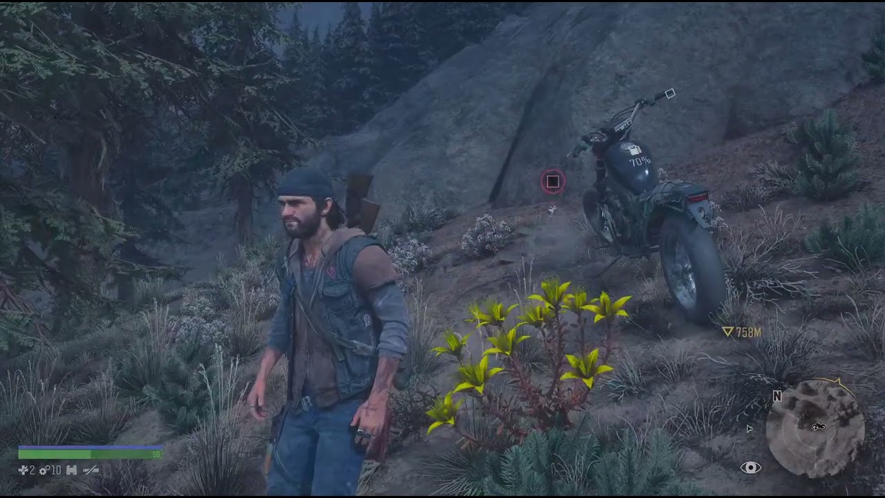 Collecting things while driving to location جمع الأشياء أثناء القيادة إلى الموقع #daysgone #explore 