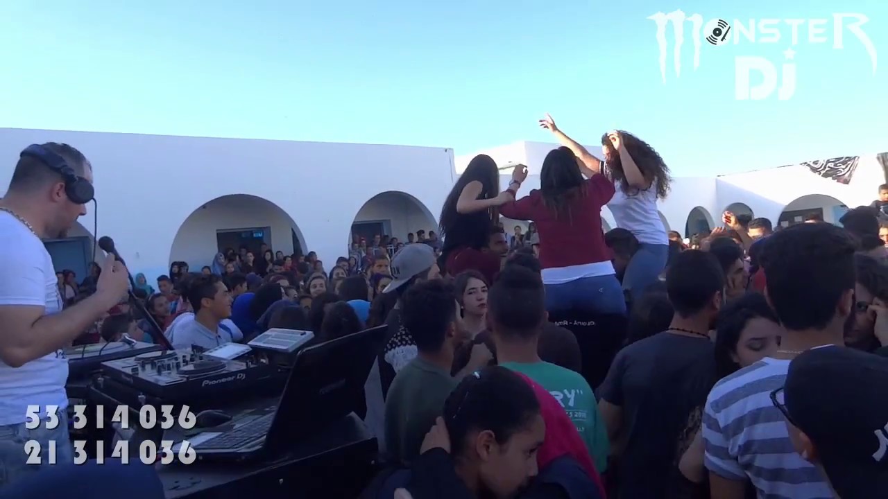 Dj MonsteR - BAC Sport - Lycée Ghzaz (18 Avril 2017) (Video N°7) Pioneer XDJ RX