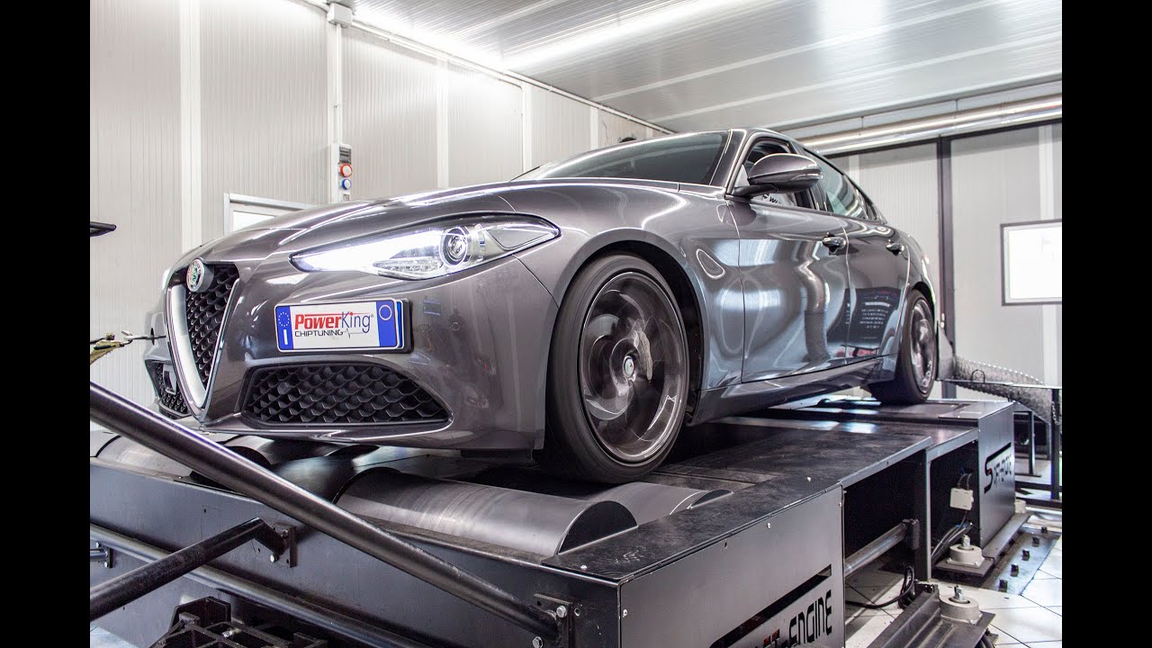 OLTRE 220cv SULL’ ALFA ROMEO GIULIA 2.2 JTDm 160cv CON LA NOSTRA RIMAPPATURA STAGE1!