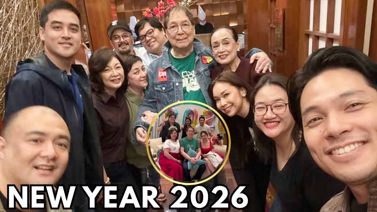 Joey De Leon Family with Mayor Vico Sotto Coney Reyes New Year's Eve Celebration 2026