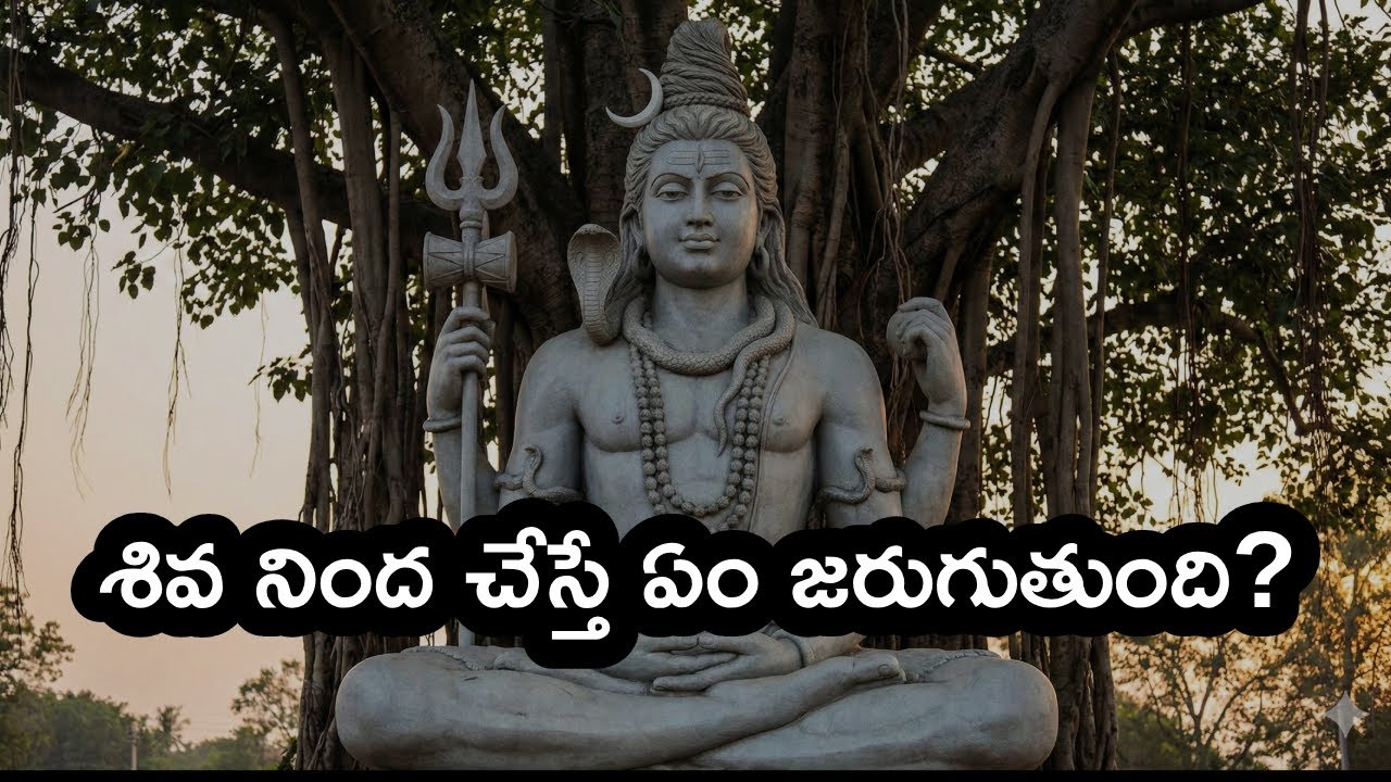 శివ నింద చేస్తే ఏం జరుగుతుంది? | Chaganti Koteswara Rao | Namaskar TV