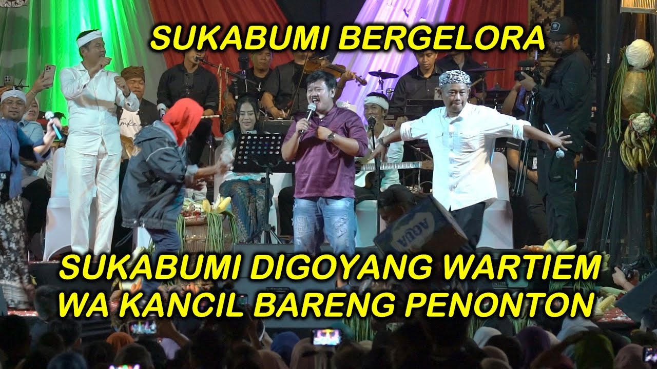 DI KOTA SUKABUMI WA KANCIL GOYANG WARTIEM BARENG PENONTON