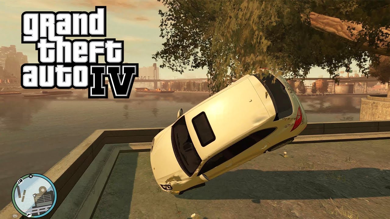GTA 4 Car Crashes Compilation #2 (Realistic Damage Mod)