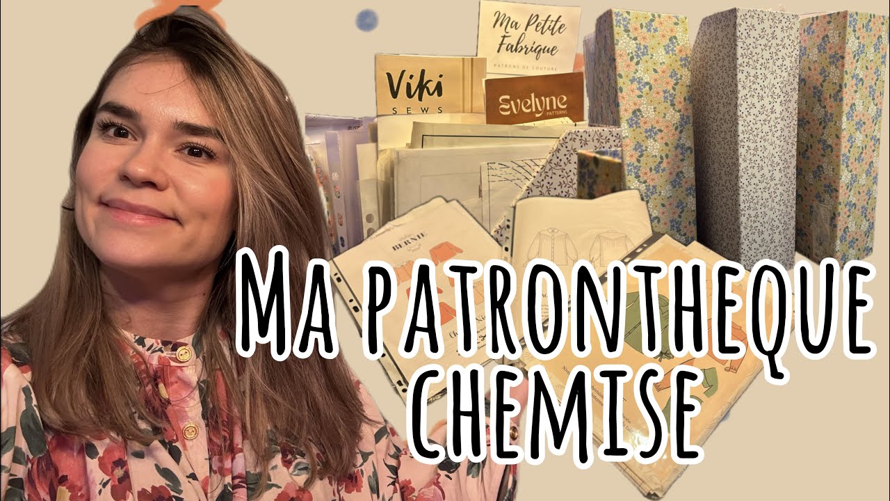 Je range ma patronthèque. Part.1. Les chemises et blouses