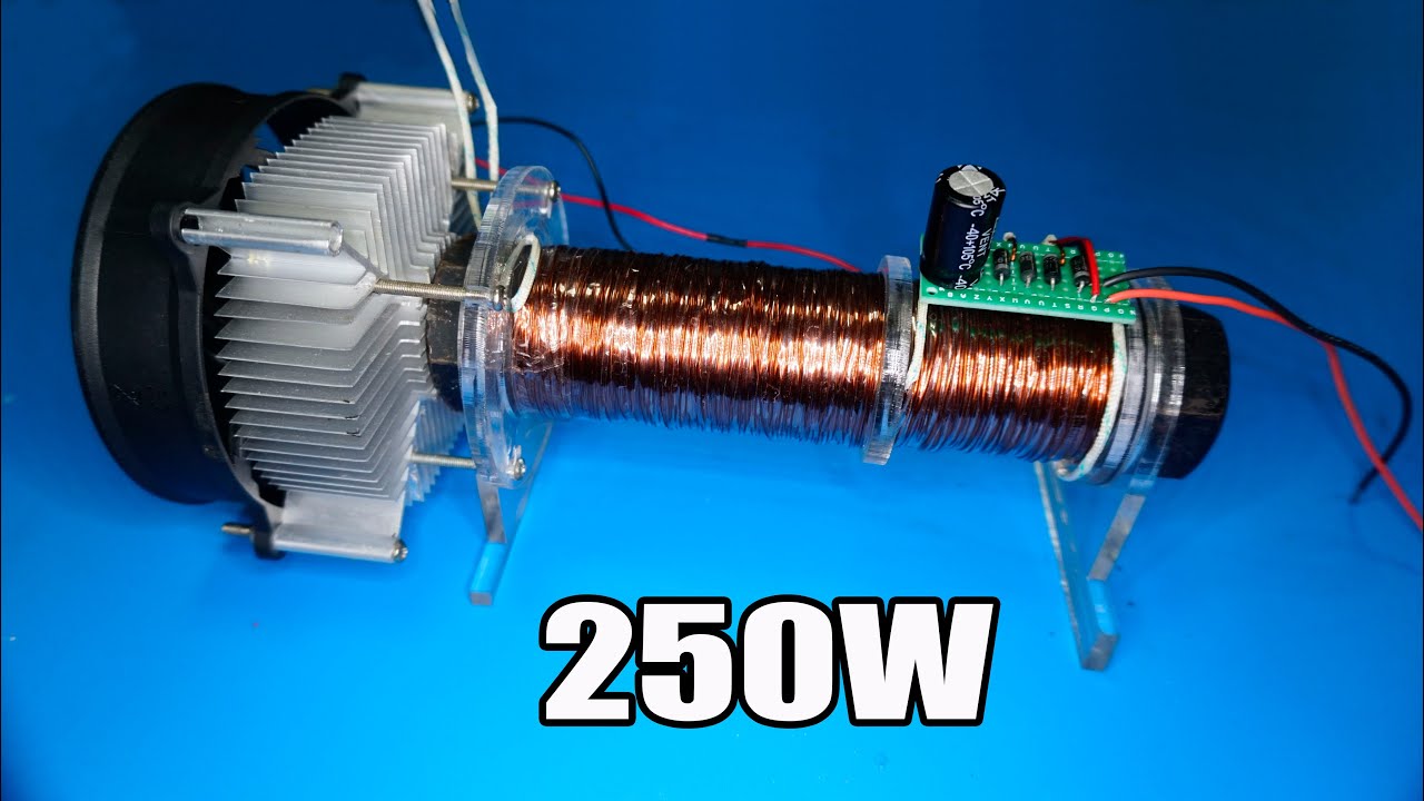 How to make 250W transformer with bolt
