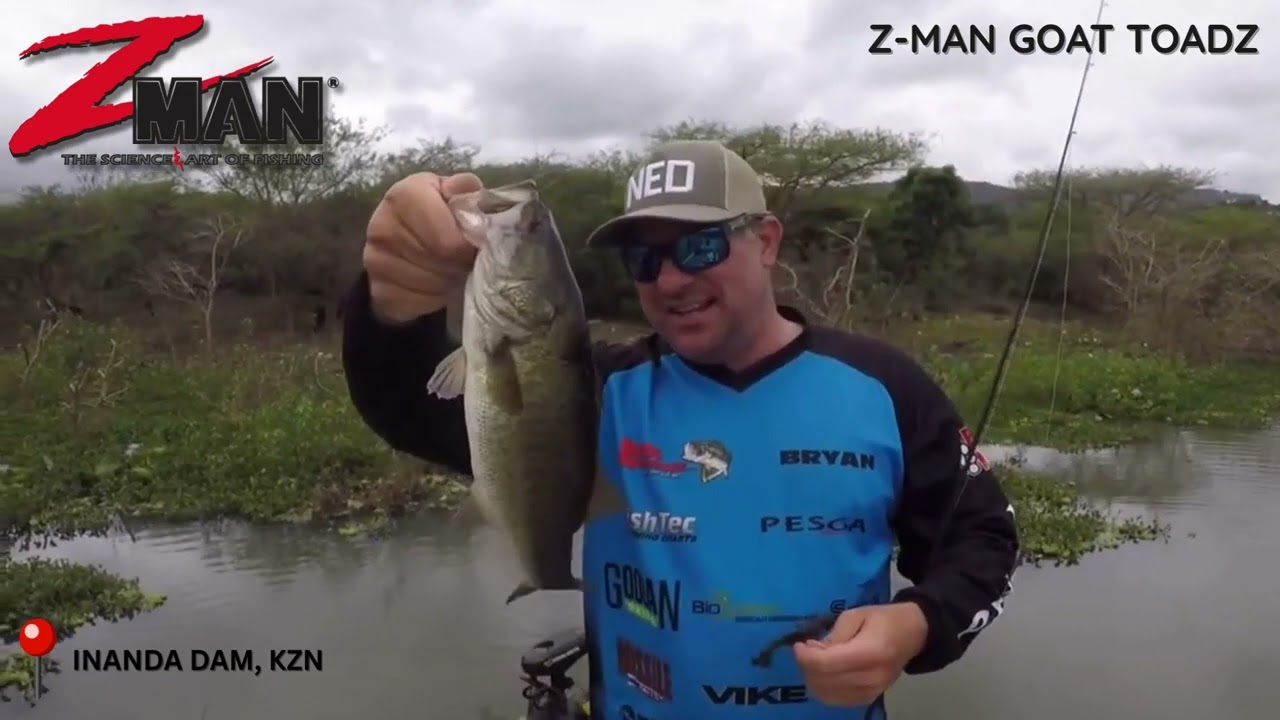 Fishing with the Z-Man Goat ToadZ at Inanda Dam | Light Bites & Big Fun