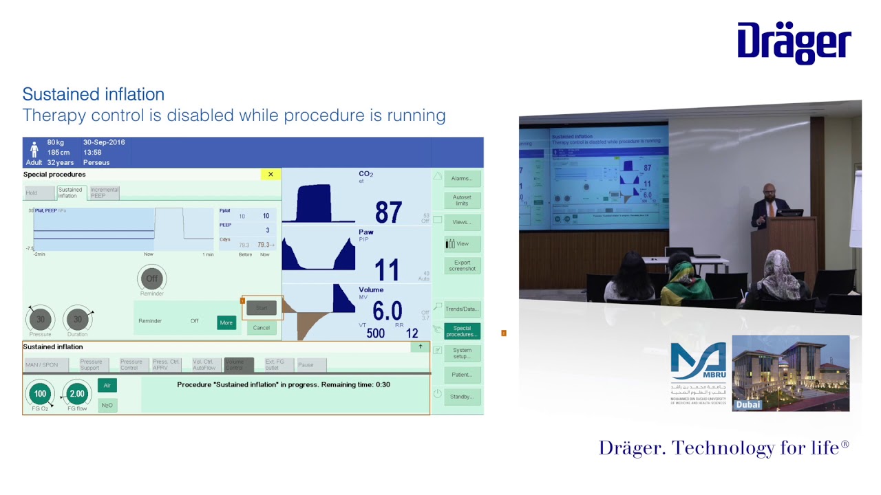 Lecture: Recruitment maneuvers in the OR: What&rsquo;s new? by Prof. Massimo Lamperti