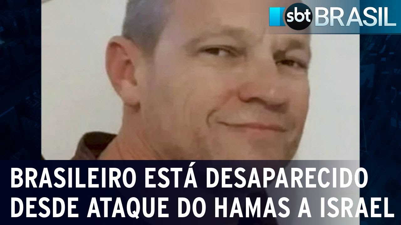 Itamaraty confirma que brasileiro está desaparecido desde ataque terrorista | SBT Brasil (23/10/23)