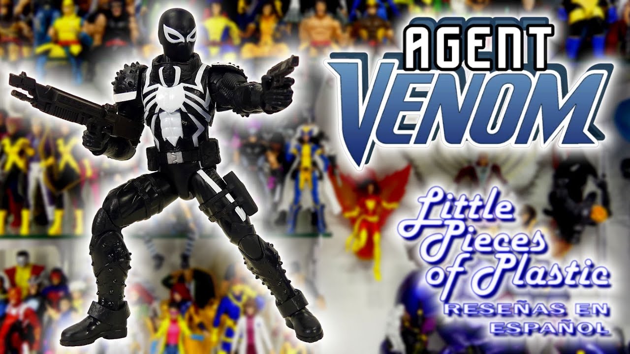 Agent Venom Marvel Legends Spider-Man Retro Series Reseña Revisión Review Little Pieces Plastic.