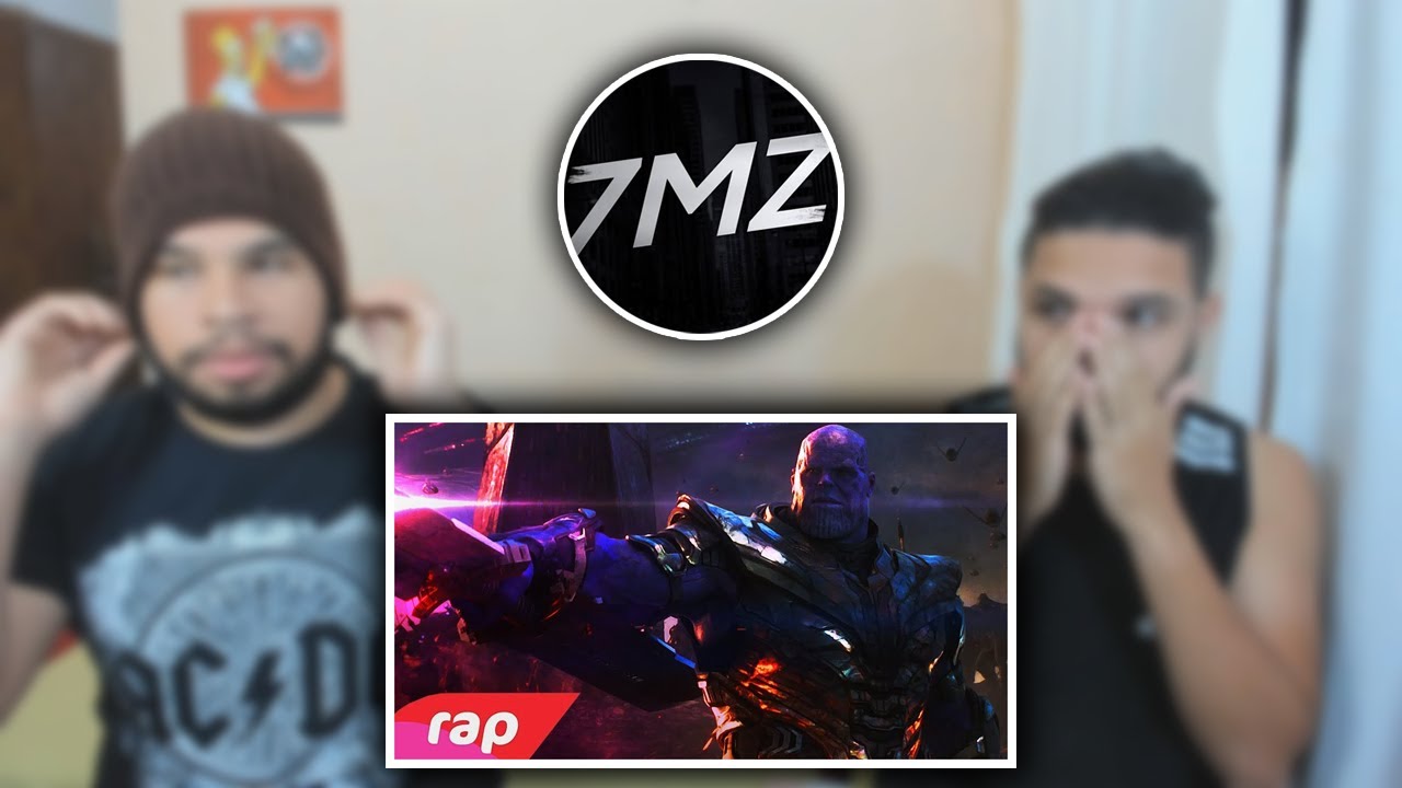 Rap do Thanos (Vingadores: Ultimato) - EU SOU INEVITÁVEL | 7 Minutoz