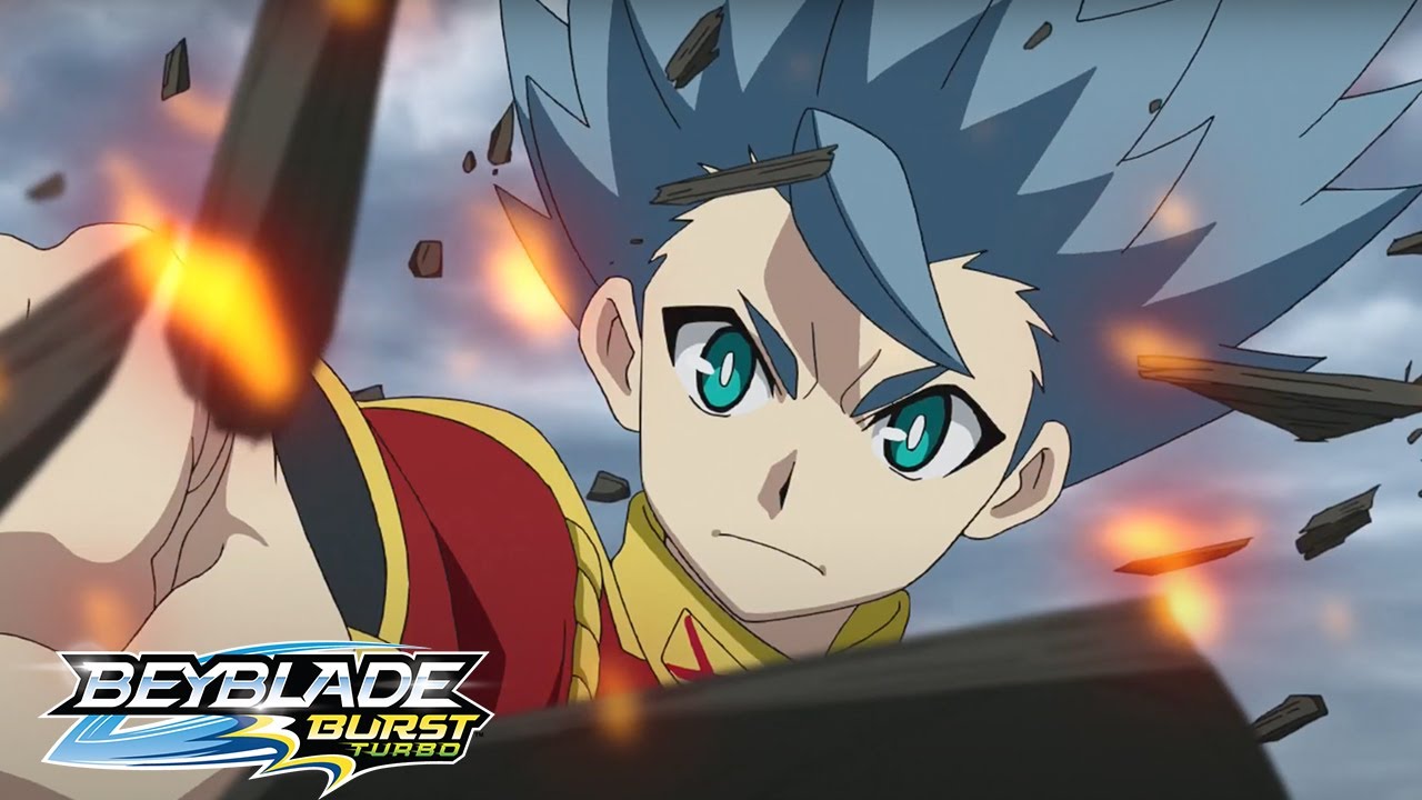BEYBLADE BURST TURBO Episodio 24: ¡Achilles contra Xcalius!