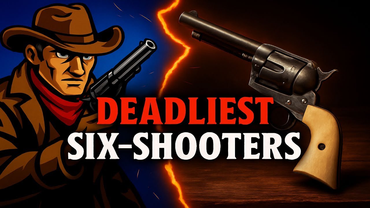 Top 15 DEADLIEST Six-Shooters of the Wild West