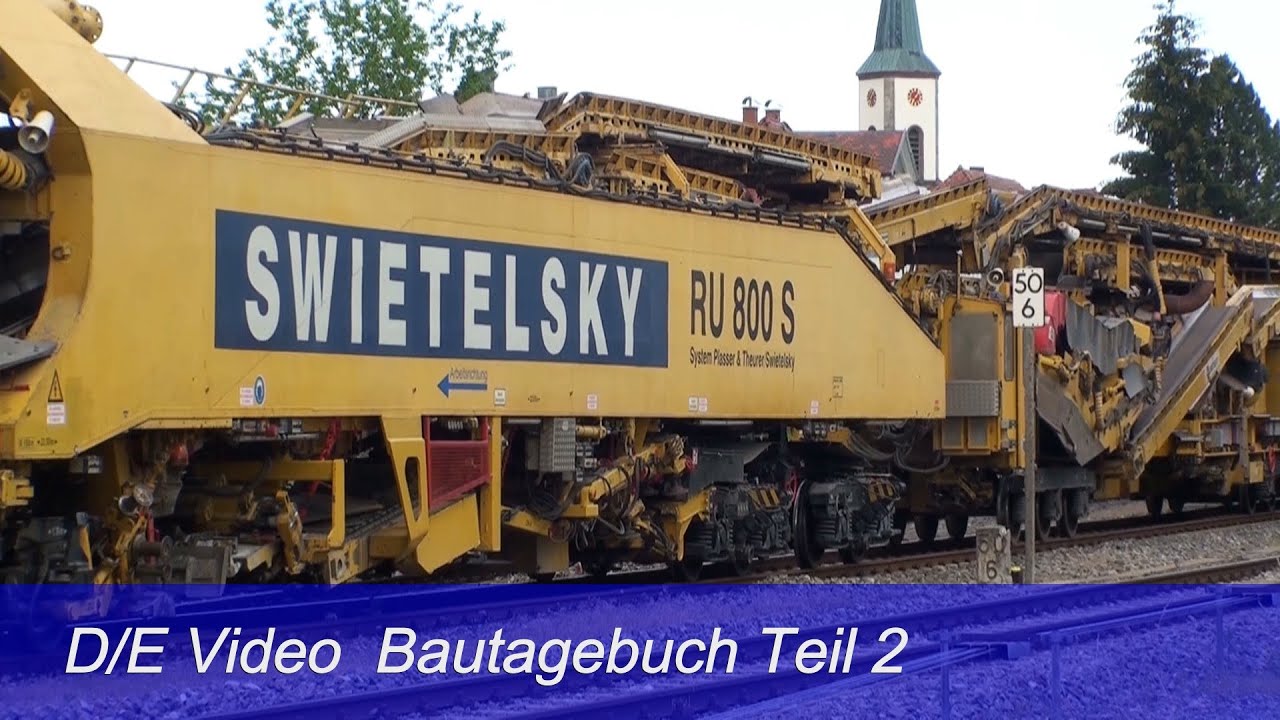 Juni 2018 Bautagebuch hintere H&ouml;llentalbahn Teil 2
