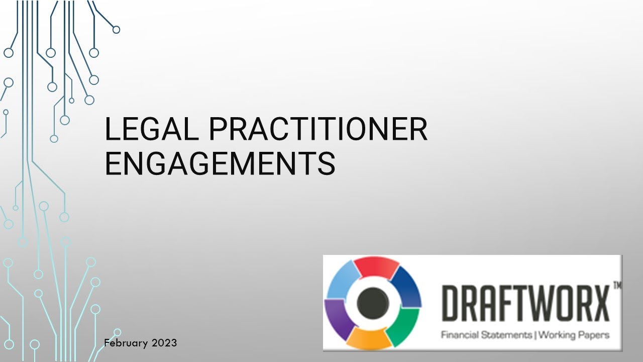 Legal Practitioner Engagements