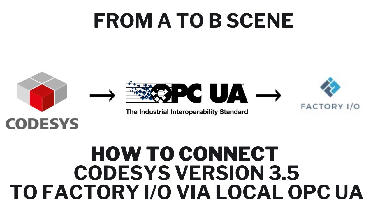 How to connect Codesys to factory IO using OPC server