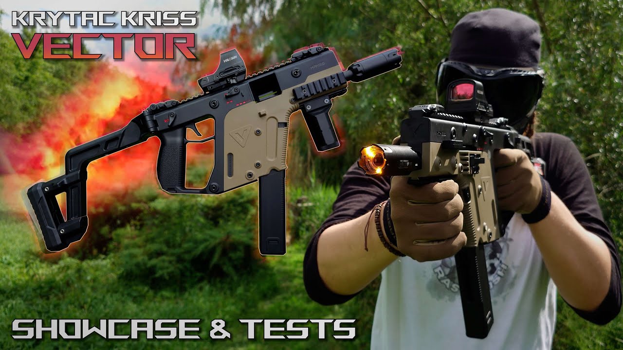 Krytac Kriss Vector GBB - Showcase & Test #airsoft