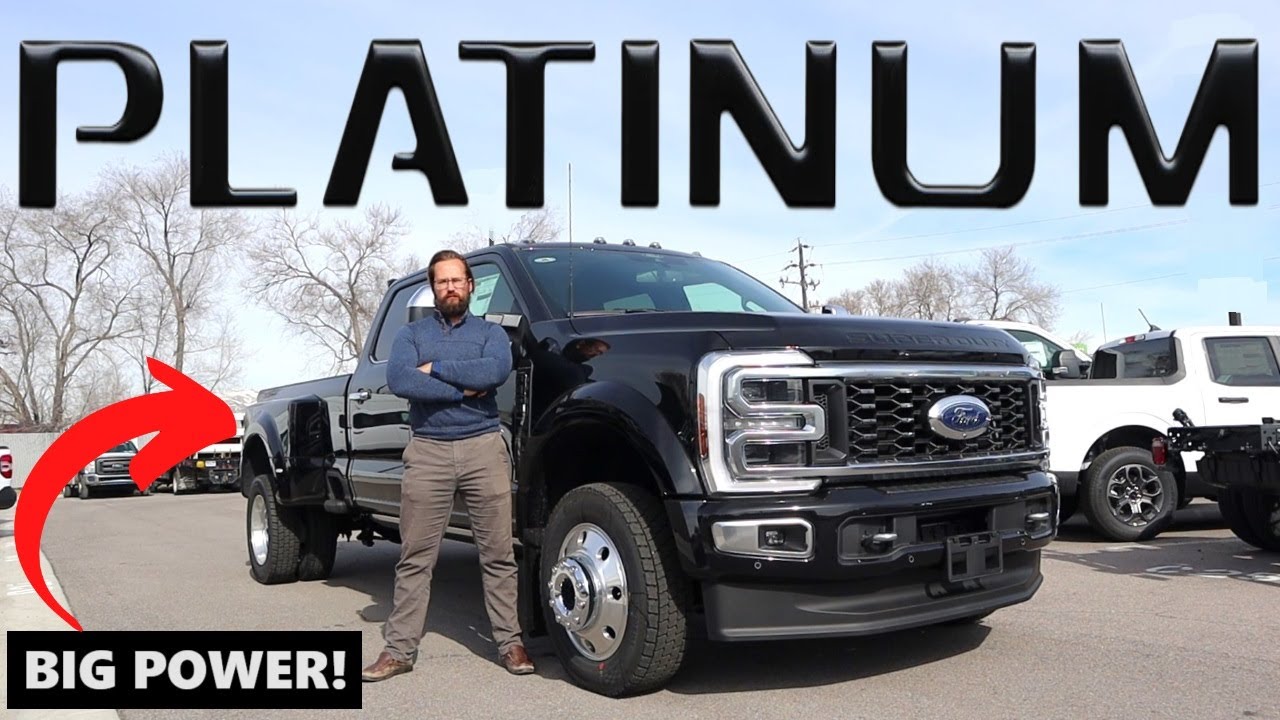 Ford F-450 Platinum 2024 года: лучший грузовик, который можно купить за деньги!