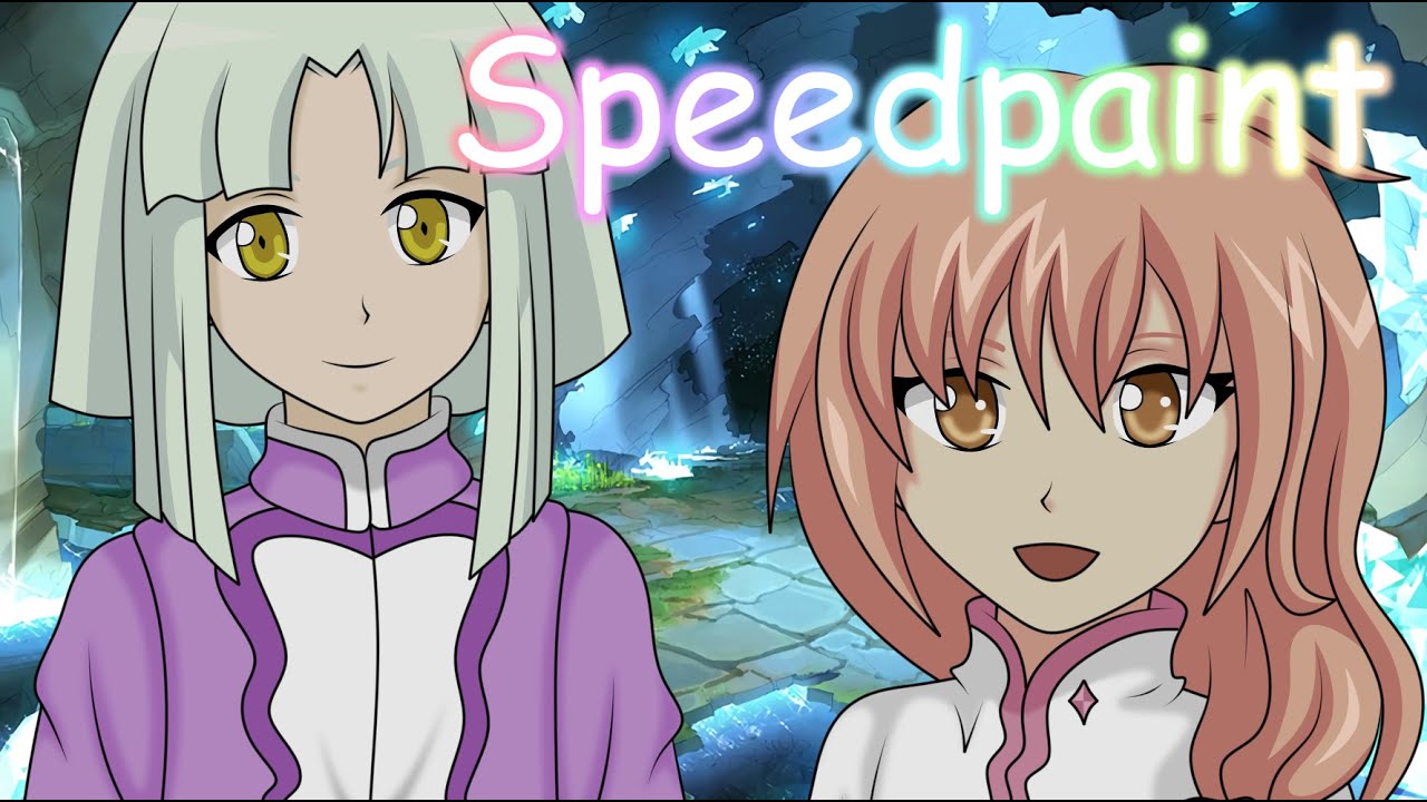 Tatsunagi Takuto and OC Yume speedpaint