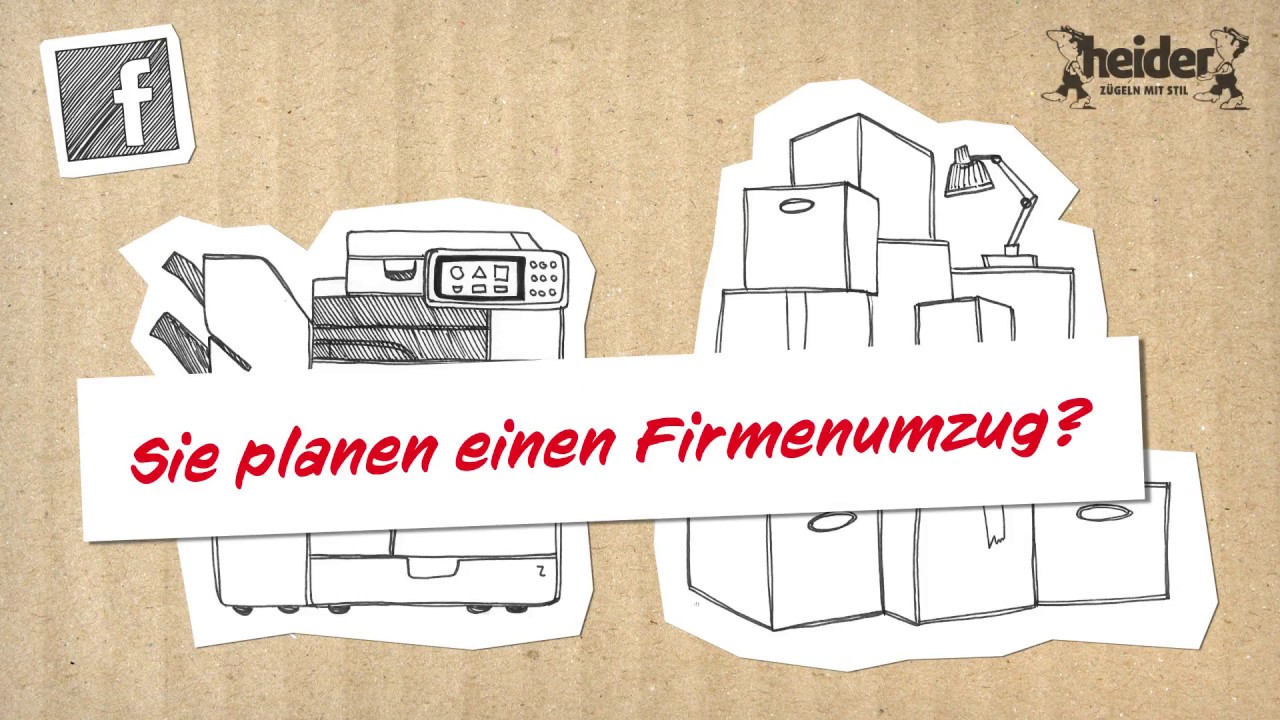 Firmenumzug mit Heider Transport AG