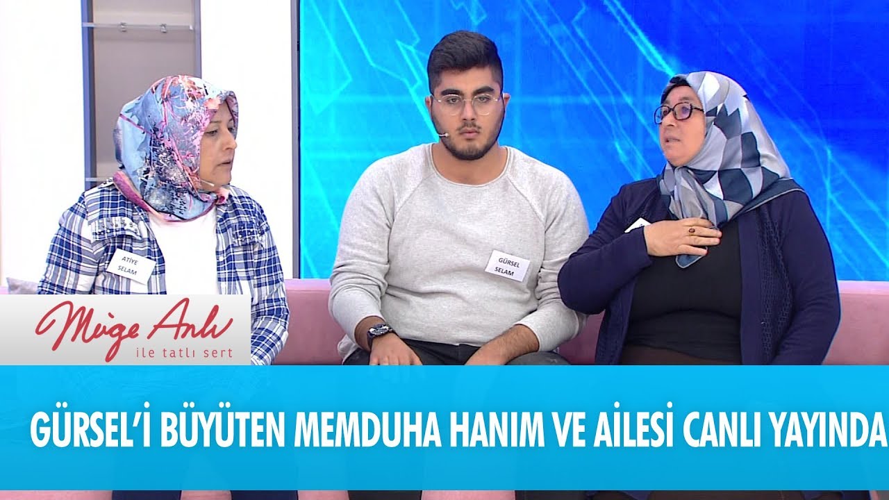 Gürsel'i büyüten Memduha Hanım ve ailesi canlı yayında - Müge Anlı İle Tatlı Sert 24 Ekim 2018