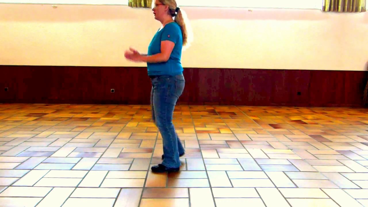 Line-Dance Kurs: American Kids, 1. Teil, Demo & Schritterklärung  (deutsch)