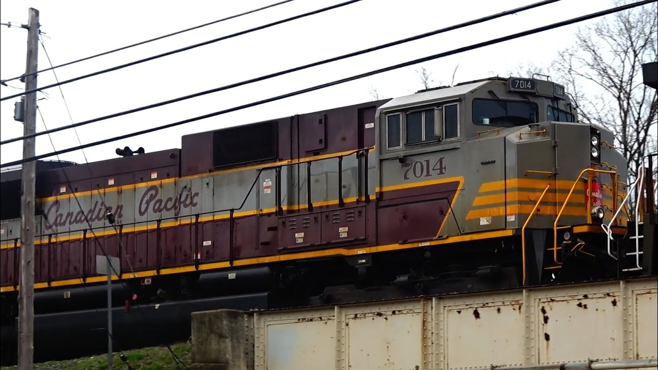 I Was Filming a CSX Train and a BNSF Train Came By! WWoT Car Back After 1 Year! CP Heritage Unit!