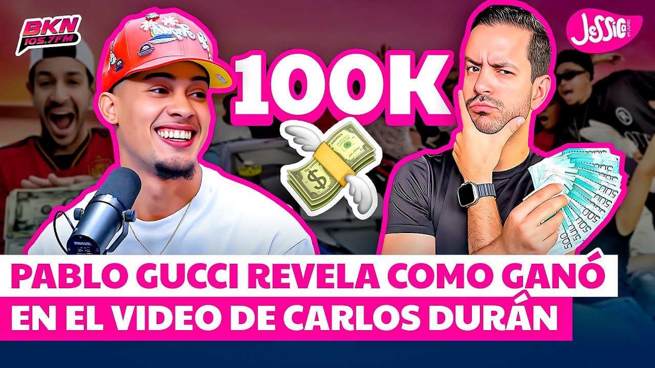 PABLO GUCCI REVELA COMO GANÓ EN EL VIDEO DE CARLOS DURÁN (EL ÚLTIMO CON LA MANO EN El MACLAREN 100K)