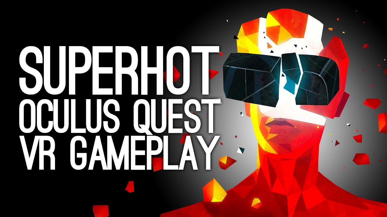 SUPERHOT VR Oculus Quest: Let's Play SUPERHOT - I PUNCHED HIS HEAD OFF...?!