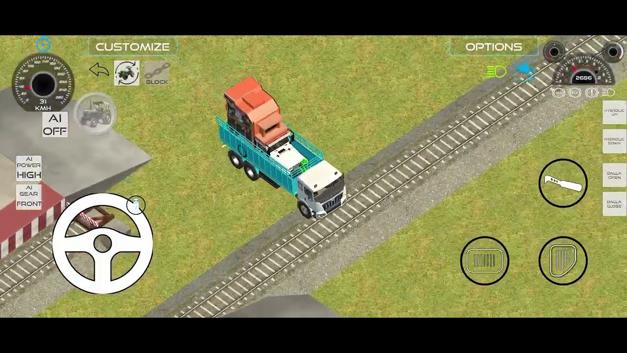 🛑Drive JCB and Uploading Stone From Dumper Truck in Game #truck #jcb #tractor #dumper #games dvprime