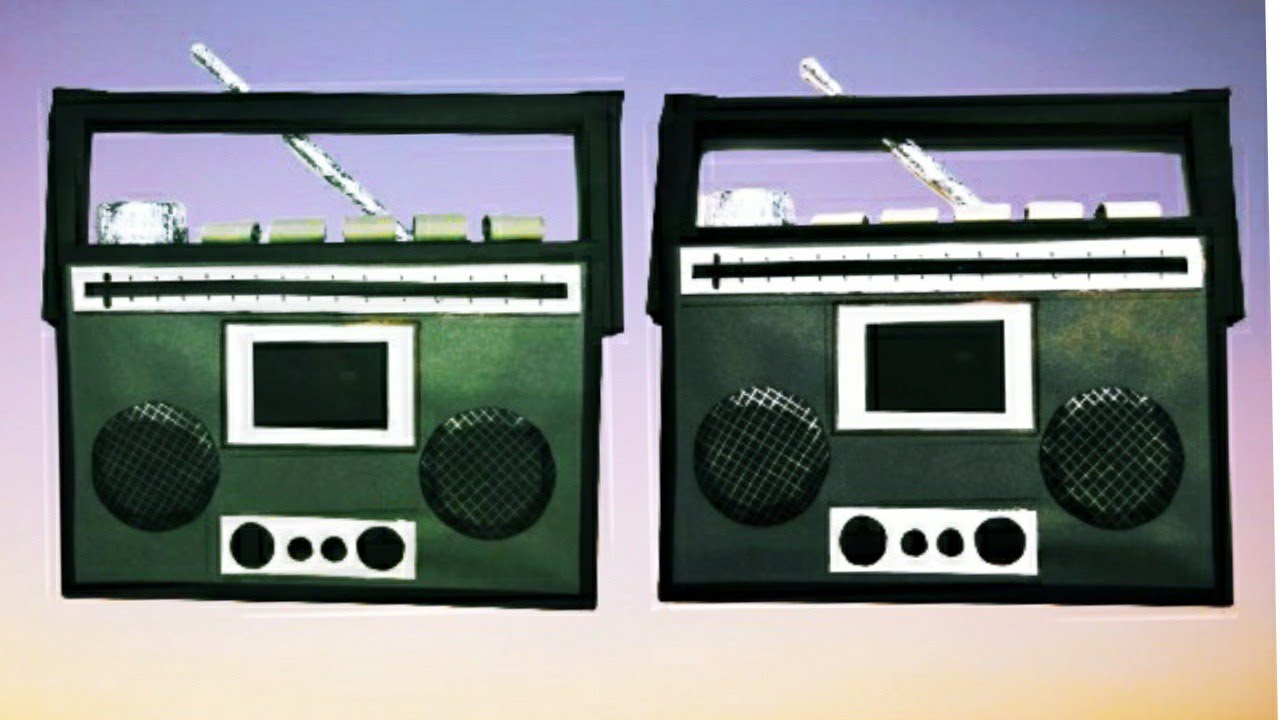DIY |Radio model project |Means of communication project | radio making |school project