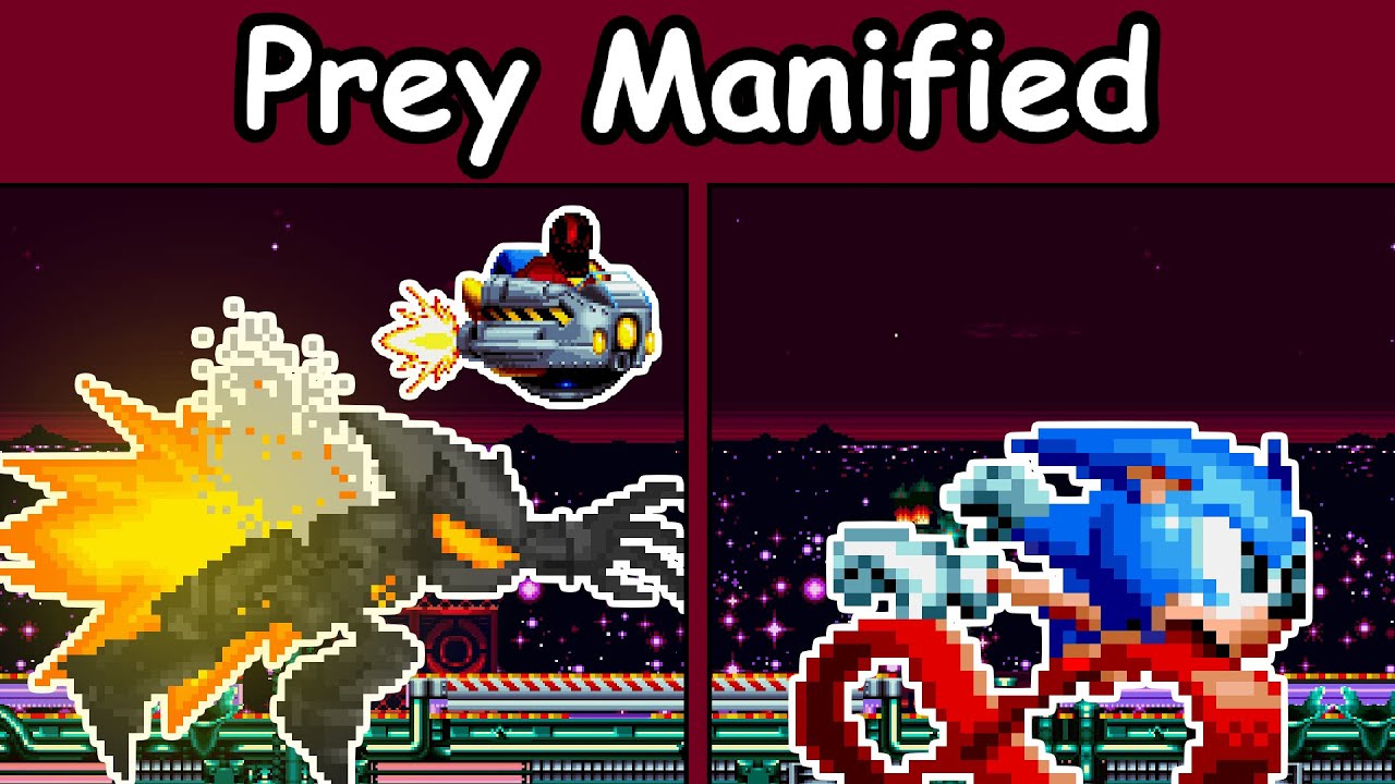 Vs Furnace & Starved Eggman - FNF Prey Manified (Encore)