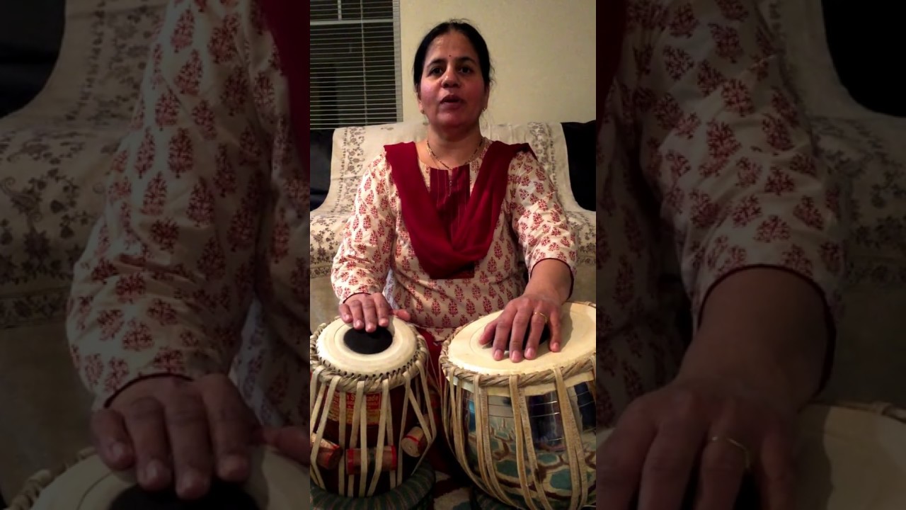 How to play a Tabla Bol/Note (TRAKA) on a twin hand drums called TABLA & DAGGA.
