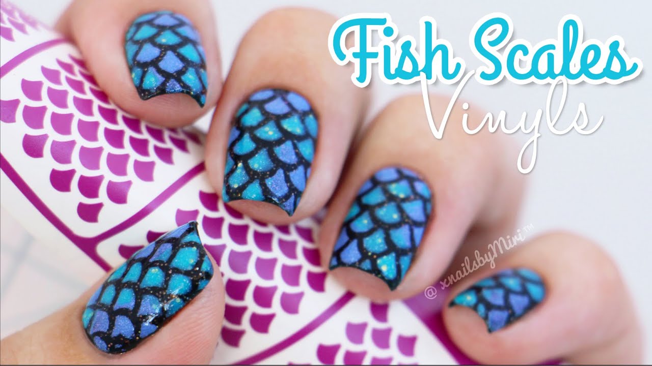Scale Vinyls Nail Art || Live Love Polish