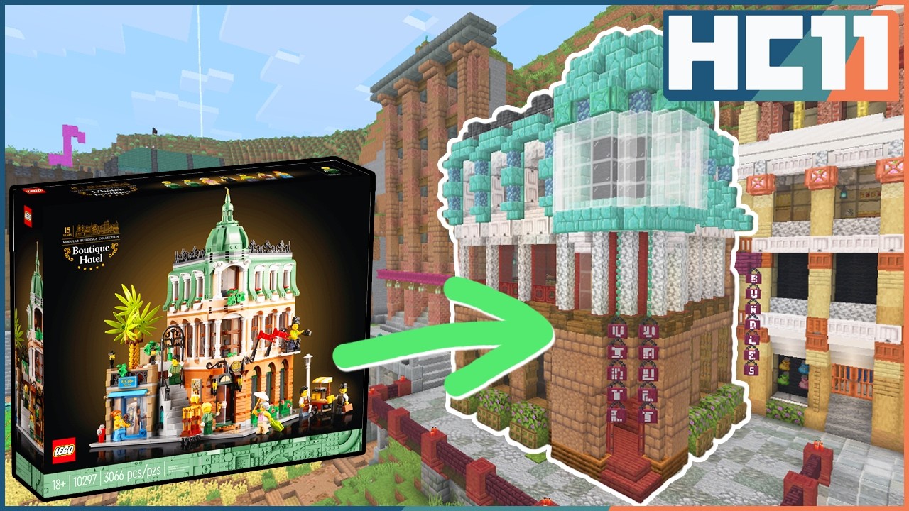 Вдохновение для модульного строительства [17] Hermitcraft 11