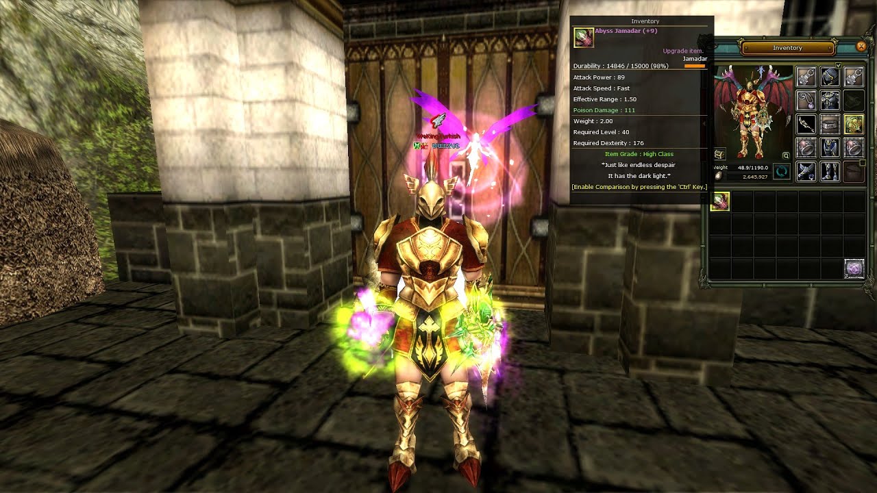 +9 Abyss Jamadar UPGRADE | Knight Online | Pandora | BREEZUS