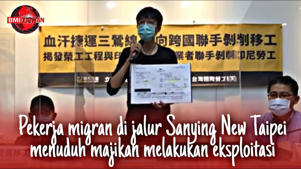 Pekerja migran di jalur Sanying New Taipei menuduh majikan melakukan eksploitasi | BMI Taiwan