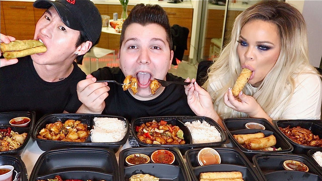 Talking Mukbang With Zach Choi ASMR & Trisha Paytas