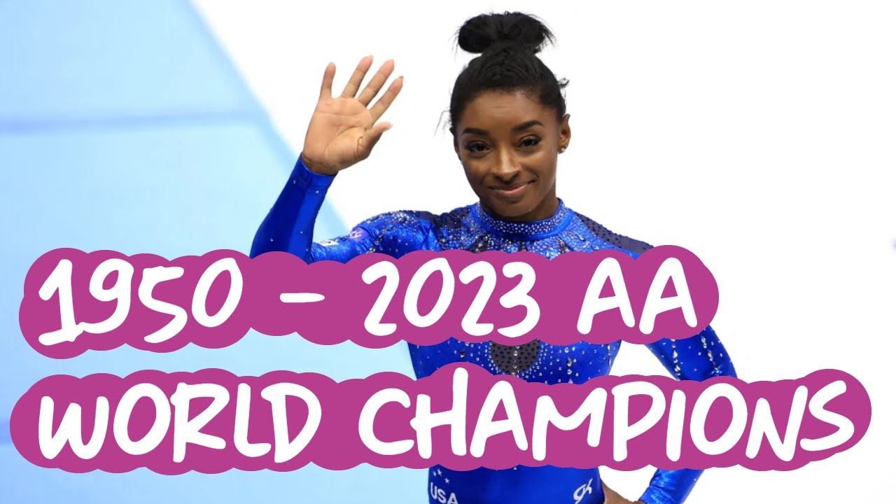 All Gymnastics All Around World Champions in History: 1950 - 2023