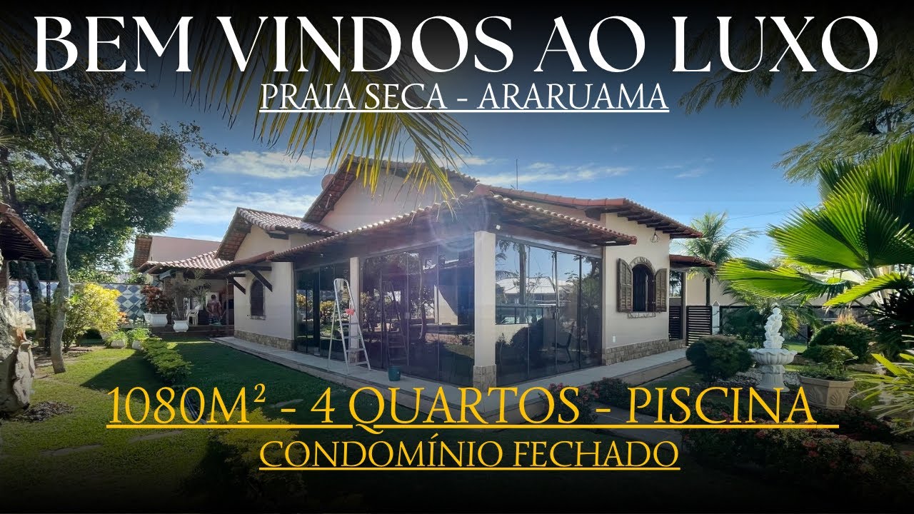 🏡Uma Casa em Condomínio fechado Surpreendente à Venda em Praia Seca – Araruama/RJ 👀
