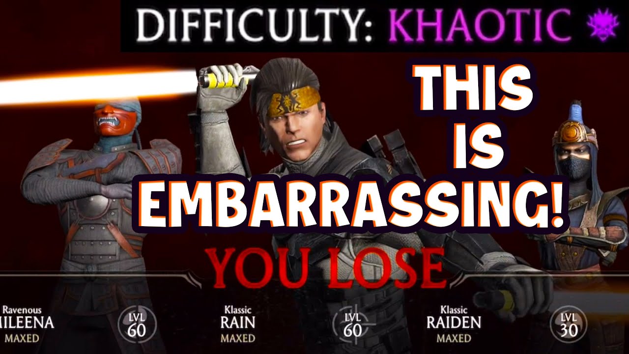 SUPER EMBARRASSING Moment in Khaotic Krypt in MK Mobile! Finally Good Rewards?