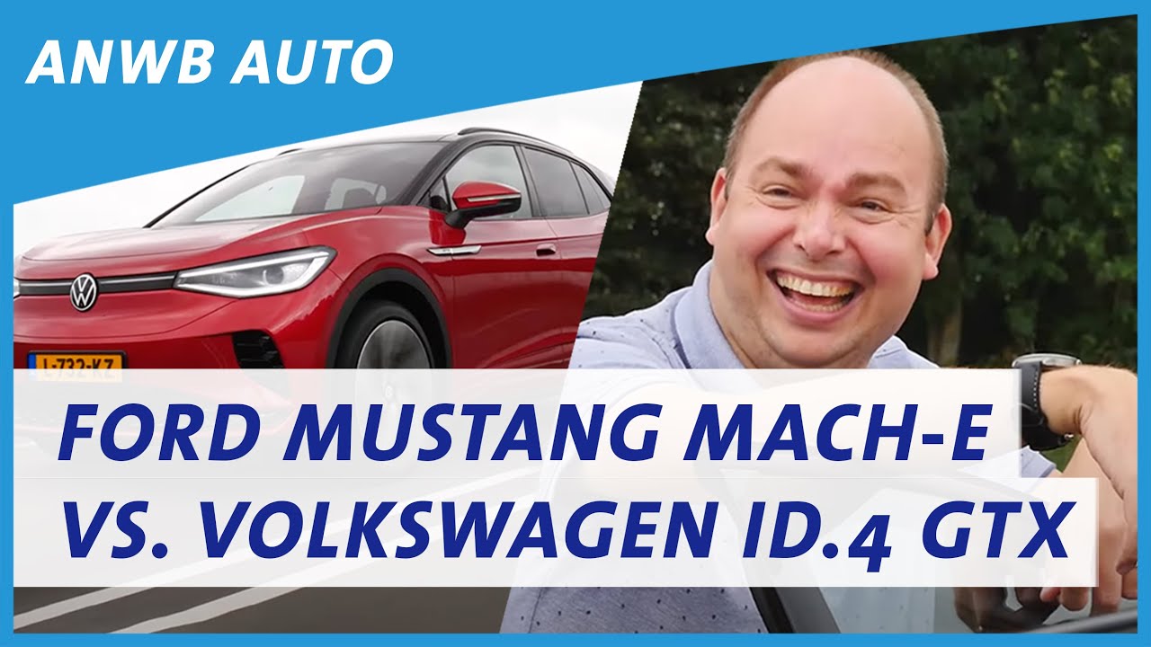 Ford Mustang Mach-E vs. Volkswagen ID.4 GTX | NUTTIGE SPORTSCHOOLTYPES? | ANWB Autotest