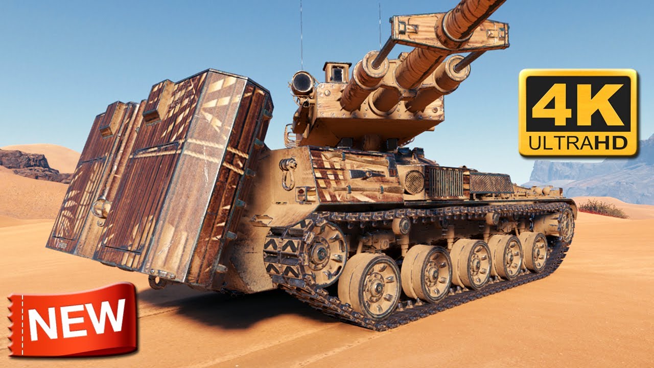 AS-XX 40 t - Новый Французский Средний Тан&kappa; 11 Уровня - World of Tanks 4K