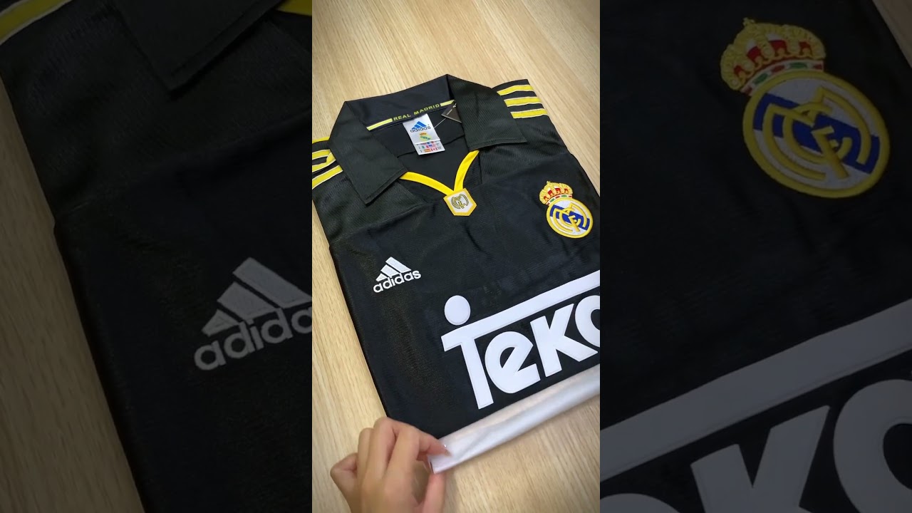 98 Retro Real Madrid jersey 