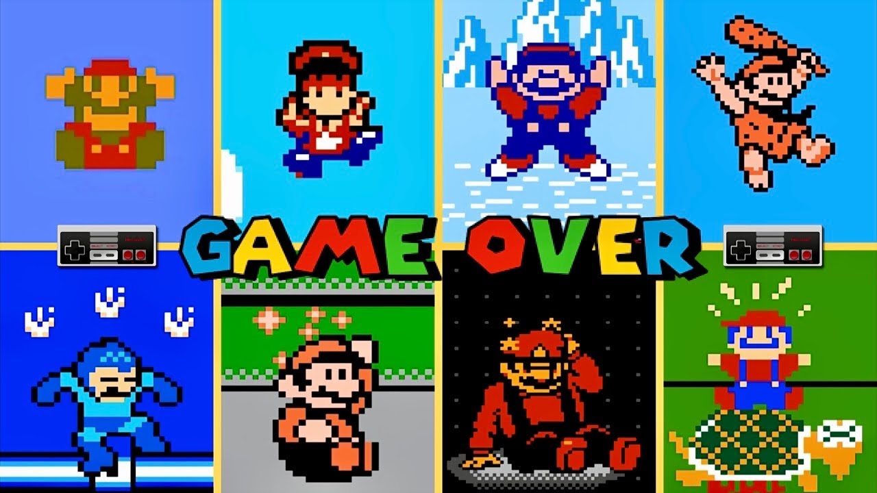 Mario NES Bootlegs GAME OVER Screens [Part 1]