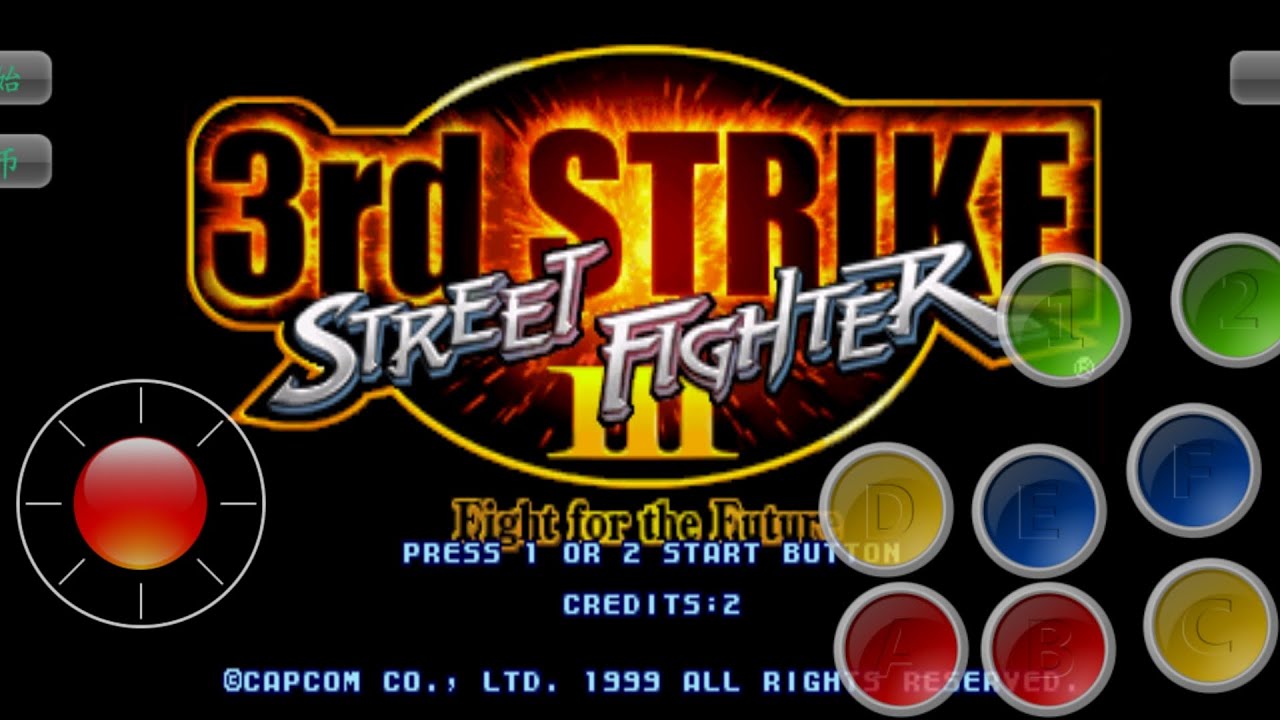 Street fighter III 3rd Strike- Android fba4droid