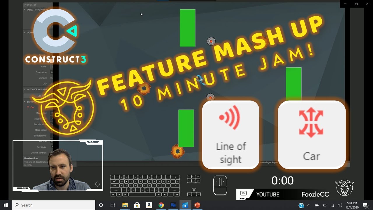 The LOSt Car: Make a Game in 10 Minutes! Construct 3