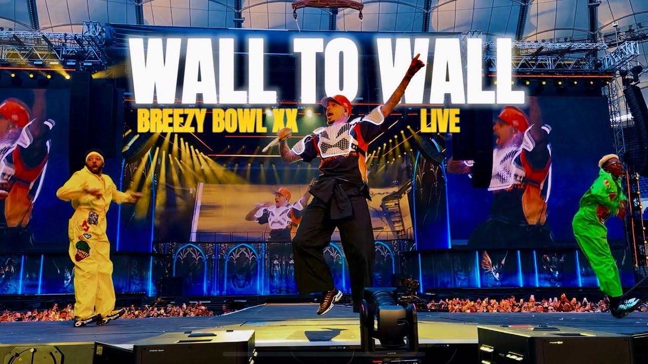 Chris Brown – Wall to Wall LIVE 🔥 | Breezy Bowl XX 2025 (4K | Front Row VIP Pit)