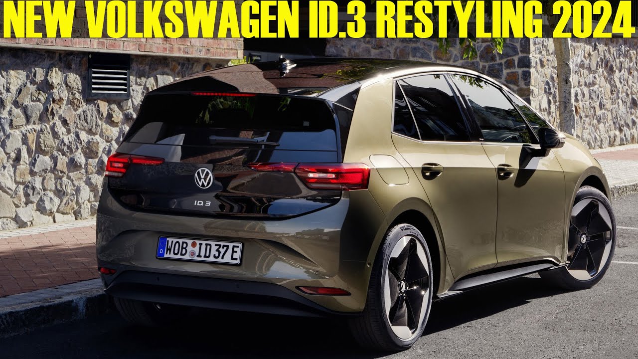2024 New Volkswagen ID.3 Restyling - Full Review!