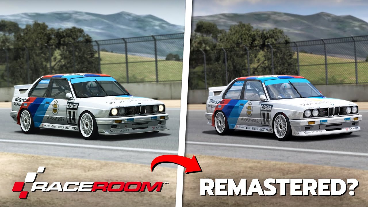 RaceRoom GRAPHICAL UPDATES are HUGE - Comparison